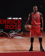 NBA Collection Real Masterpiece akčná figúrka 1/6 Derrick Rose Limited Retro Edition 30 cm